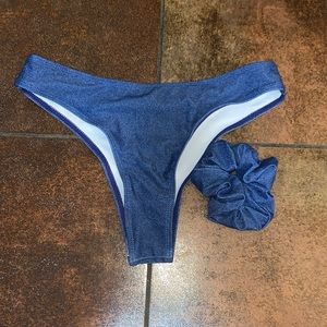SHEIN Blue Bikini Bottoms